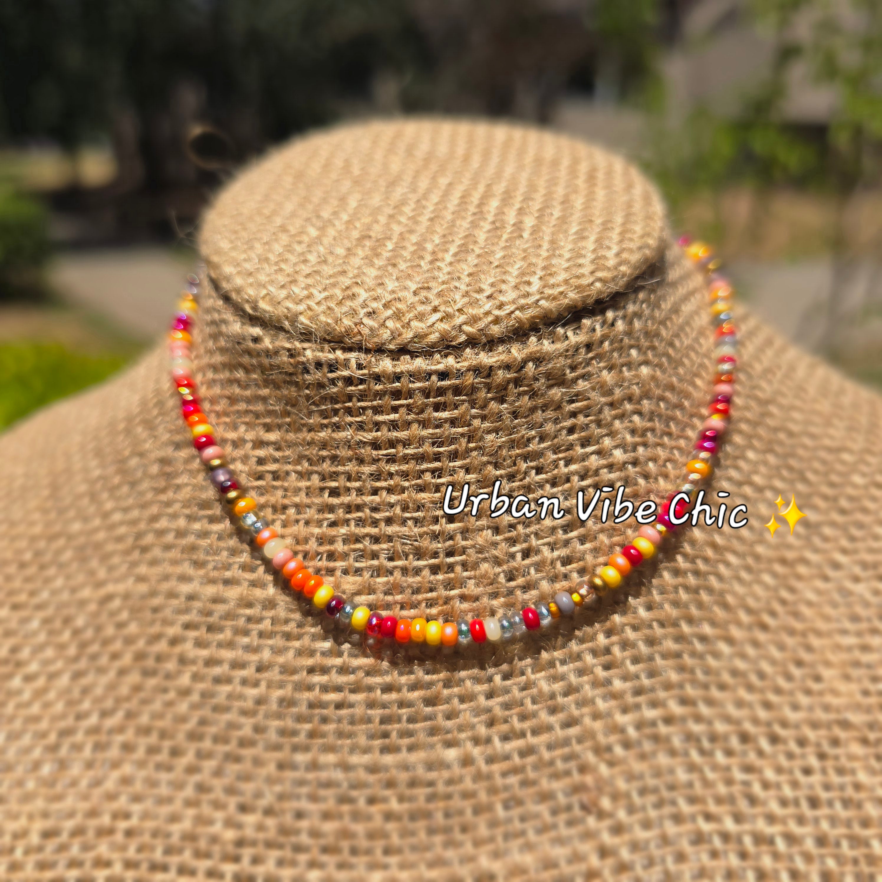 ◆VINTAGE HOLLYWOOD◆ Flutter Daisy Beads NecklaceVH25NNNE17 MUSINSA | VINTAGE HOLLYWOOD Flutter Daisy Necklace (Silver