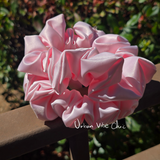 Unique Hair Stain Scrunchies - Baby Pink