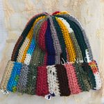 Scrap Yarn Beanie | Crochet Beanie | Crochet Hat - The Culture