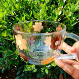 Daisy Glass Mug