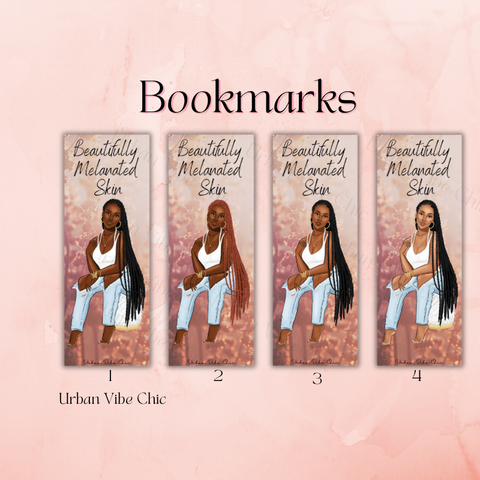 Black Girl Bookmarks - Beautifully Melanated Skin