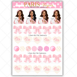 Black Girl Stickers - Pink Paris & Full Sheet 3