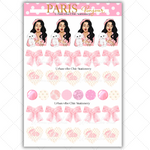 Black Girl Stickers - Pink Paris & Full Sheet 3