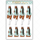 Black Girl Stickers - Paris & Mint