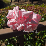 Unique Hair Stain Scrunchies - Baby Pink