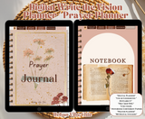 Digital Prayer Planner, Digital Vision Planner, Prayer Notes, Sermon Notes, Notability Planner, Goodnotes, Prayer Templates. Urban Vibe Chic