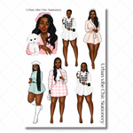 Black Girl Stickers - Paris Baddies