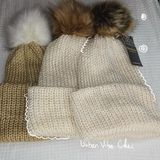 Knitted Beanie | Knitted Hat - The Snow