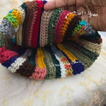 Scrap Yarn Beanie | Crochet Beanie | Crochet Hat - The Culture