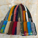 Scrap Yarn Beanie | Crochet Beanie | Crochet Hat - The Culture