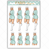 Black Girl Stickers - Paris & Mint