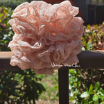 Lace Hair Scrunchies - Blush