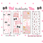 Black Girl Bookmarks -Pink Paris