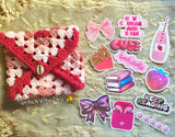 Crochet Kindle Sleeves & Kindle Paper White Stickers Bundles