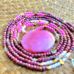 Waist Beads - Pink Agate Dream