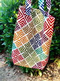 Tribal Mixed Color Tote Bag - Large