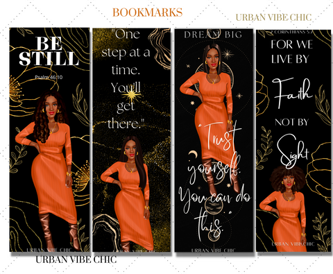 Black Girl Bookmarks - Faith Bookmarks