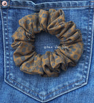 Unique Hair Scrunchies -  khaki