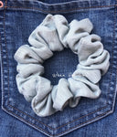 Unique Hair Rayon Scrunchies - Green Sea