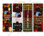 Black Girl Bookmarks (Red, Blk, Green)